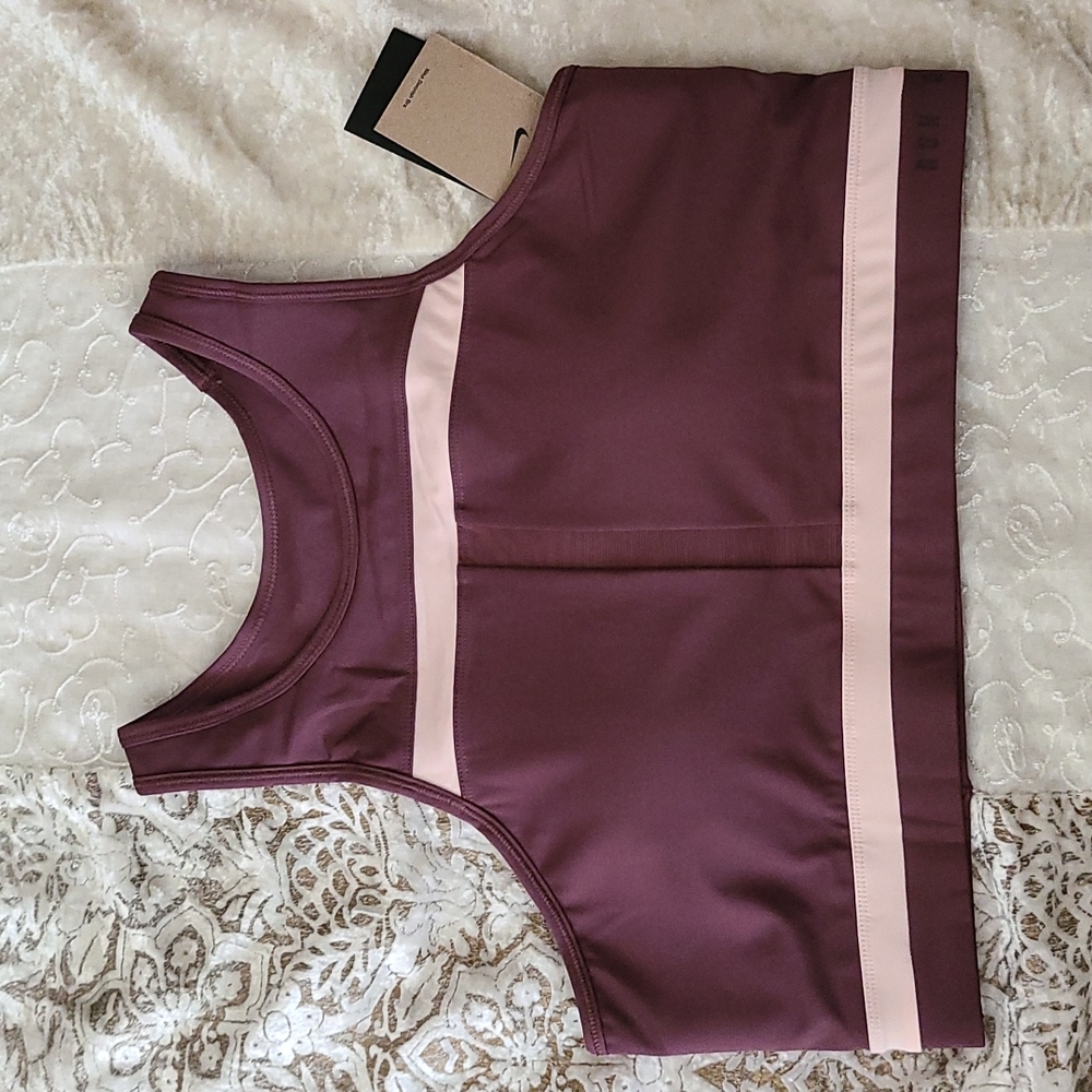 Nike XXL Medium-Support 1-Piece Pad Longline Sports Bra